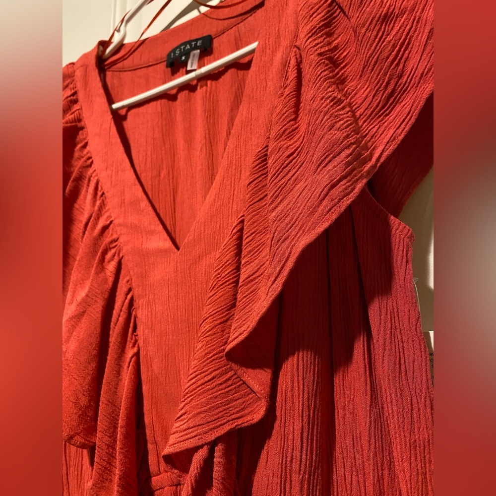 NWT Ruffled Summer Dress - Picture 2 of 6